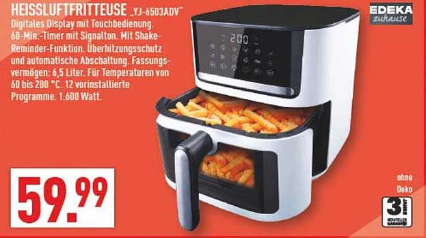 HEISSLUFTFRITTEUSE „YJ-6503ADV“