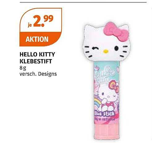 HELLO KITTY KLEBESTIFT