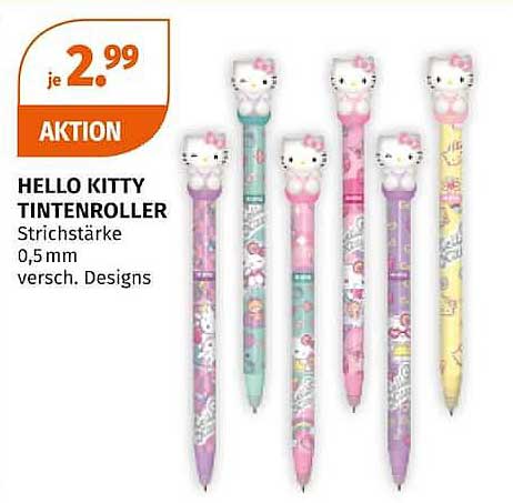 HELLO KITTY TINTENROLLER