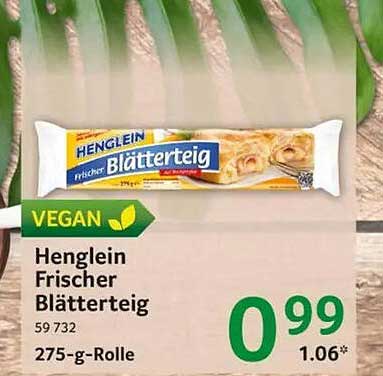 Henglein Frischer Blätterteig