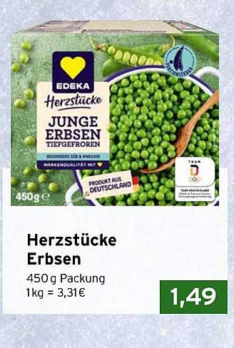 Herzstücke Erbsen