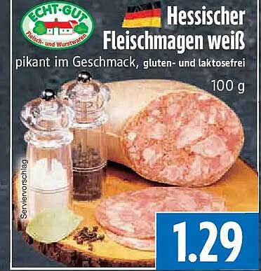Hessischer Fleischmagen weiß