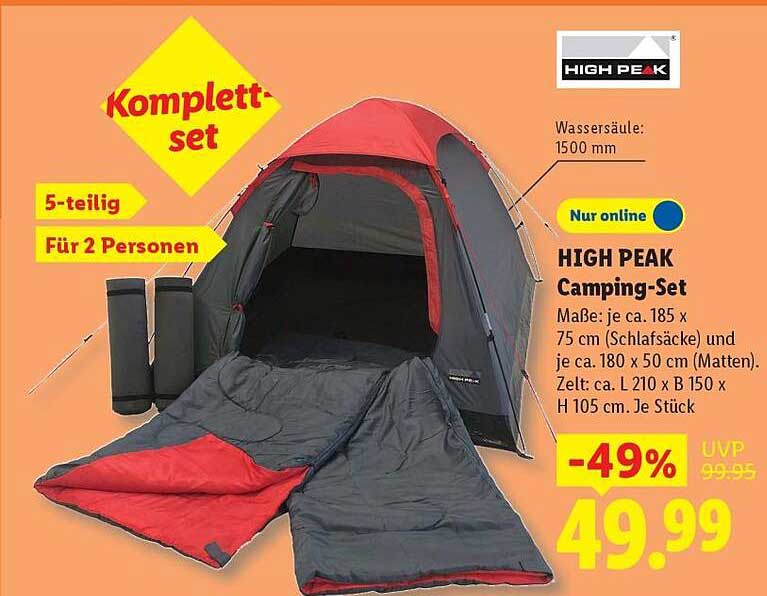HIGH PEAK Camping-Set