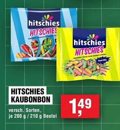 HITSCHIES KAUBONBON