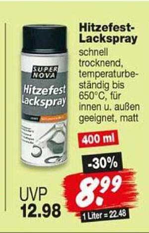 Hitzefest-Lackspray
