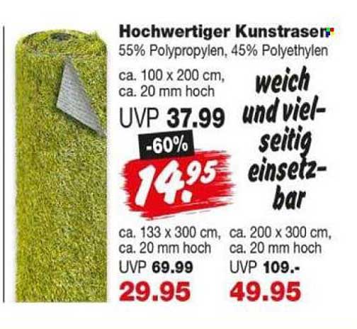 Hochwertiger Kunstrasen