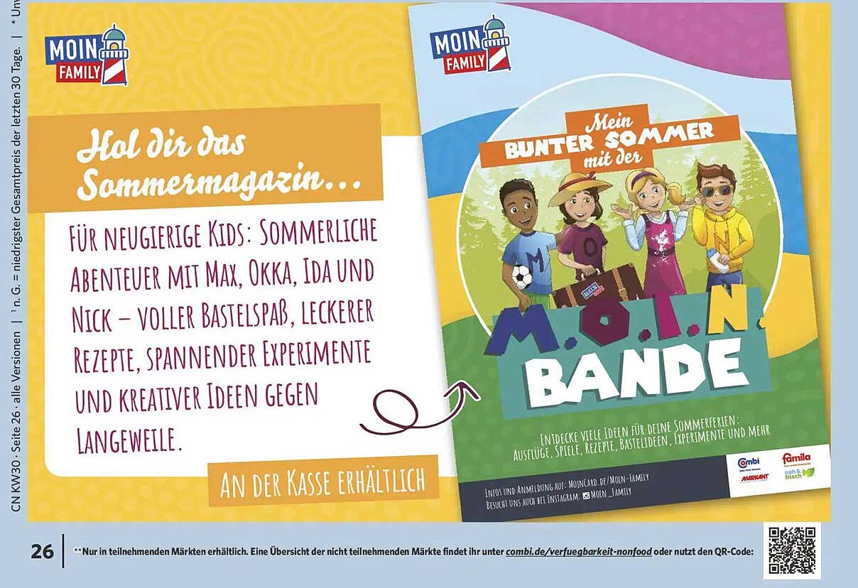 Hol Dir das Sommermagazin...