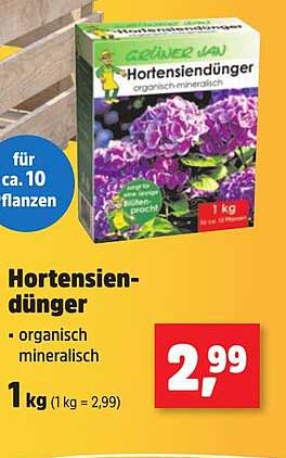 Hortensiendünger