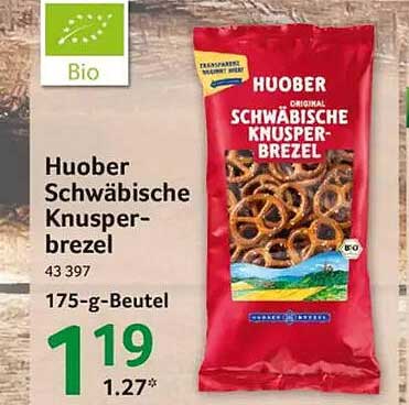 Huober Schwäbische Knusperbrezel