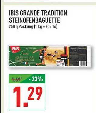 IBIS GRANDE TRADITION STEINOFENBAGUETTE