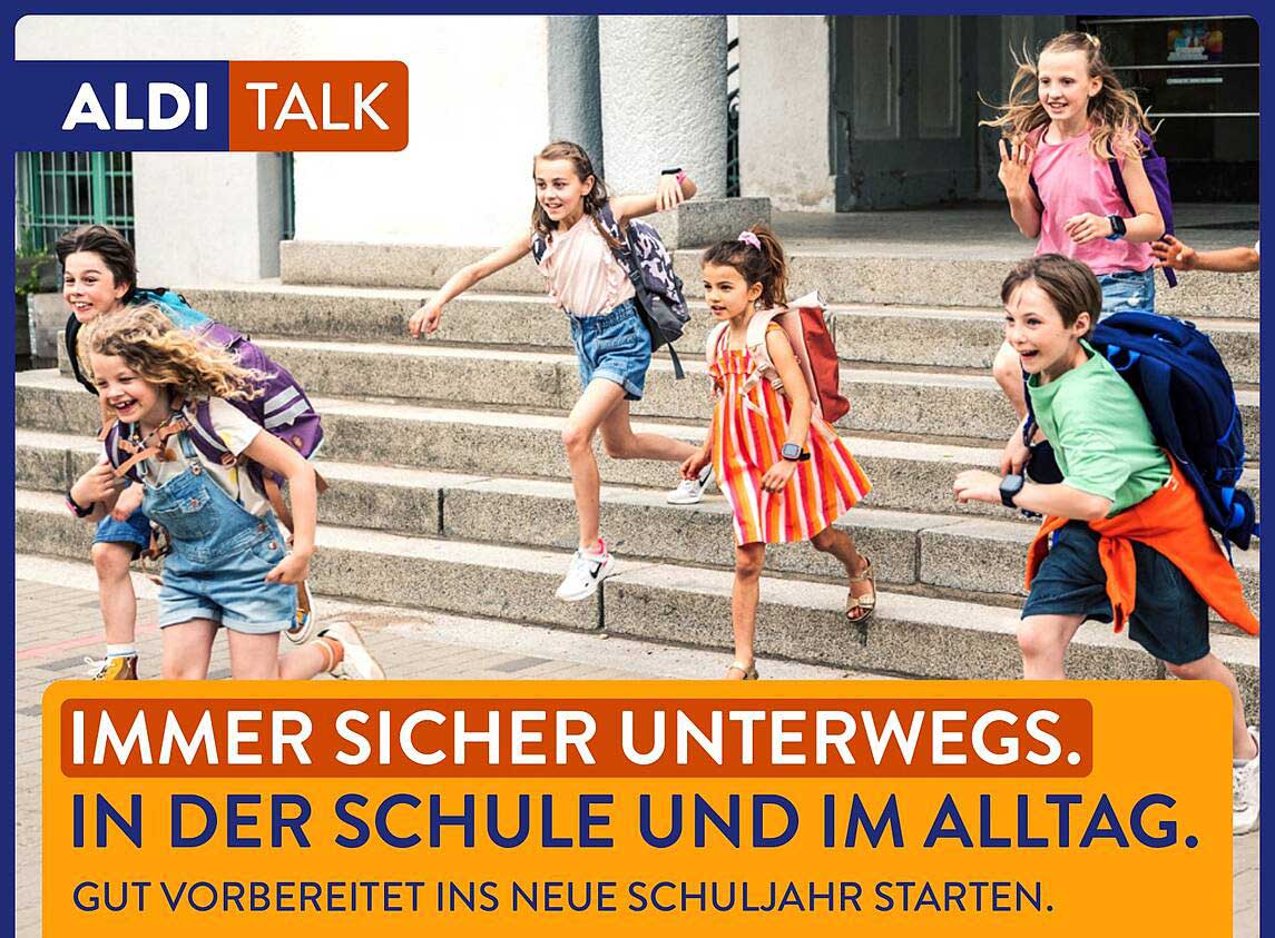 IMMER SICHER UNTERWEGS. IN DER SCHULE UND IM ALLTAG. GUT VORBEREITET INS NEUE SCHULJAHR STARTEN.