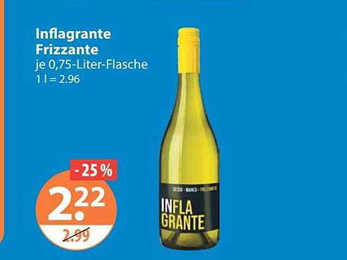 Inflagrante Frizzante je 0,75-Liter-Flasche