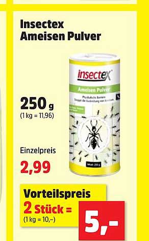 Insectex Ameisen Pulver