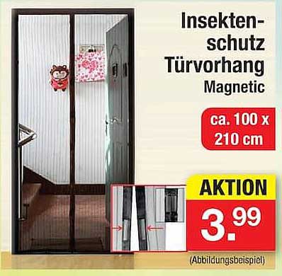 Insektenschutz Türvorhang Magnetic