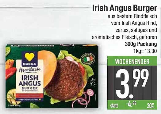 Irish Angus Burger