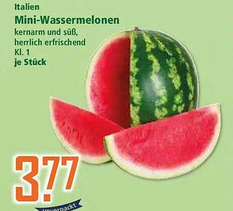 Italien Mini-Wassermelonen