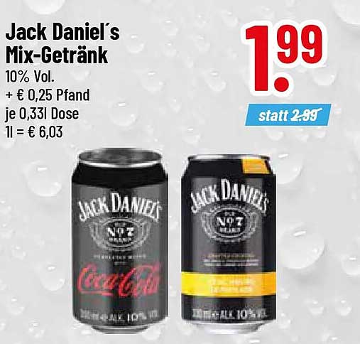 Jack Daniel’s Mix-Getränk