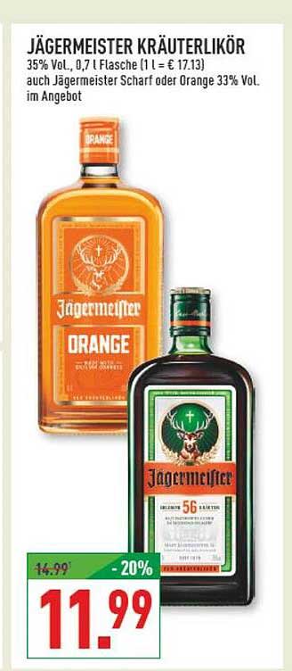 JÄGERMEISTER KRÄUTERLIKÖR