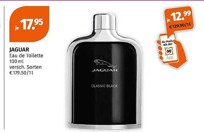 JAGUAR Eau de Toilette 100 ml versch. Sorten