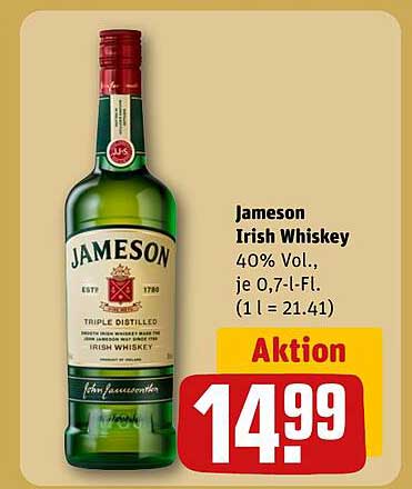Jameson Irish Whiskey