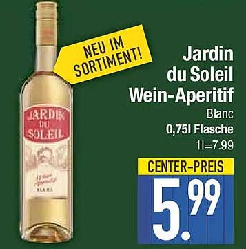 Jardin du Soleil Wein-Aperitif Blanc