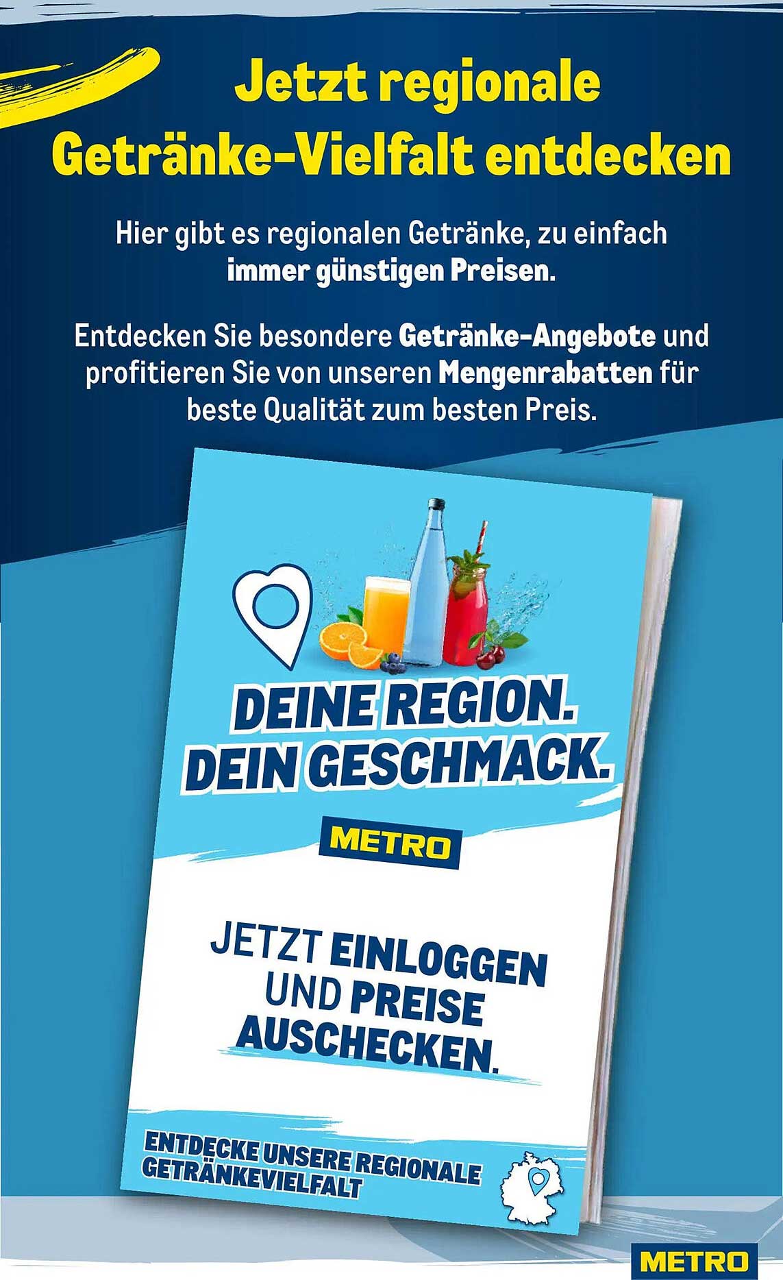Jetzt regionale Getränke-Vielfalt entdecken