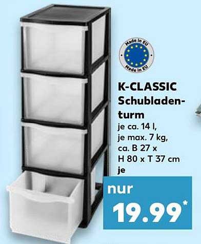 K-CLASSIC Schubladen-turm