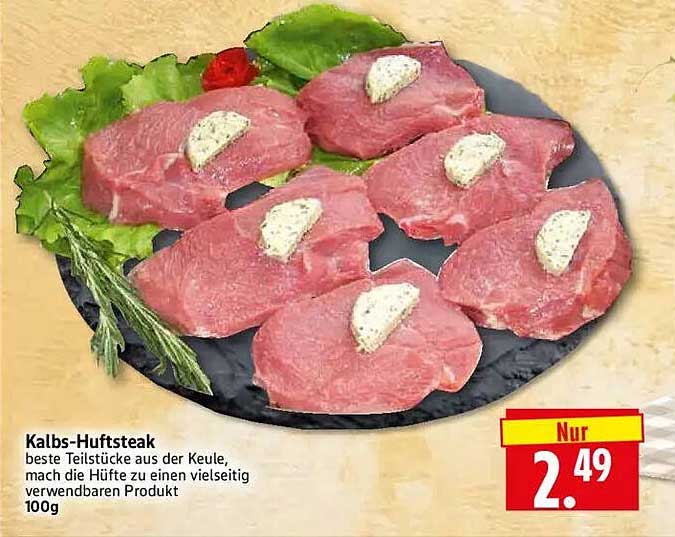 Kalbs-Huftsteak