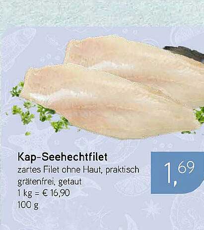 Kap-Seehechtfilet