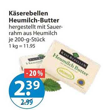 Käserebellen Heumilch-Butter
