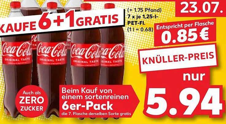 KAUFE 6+1 GRATIS