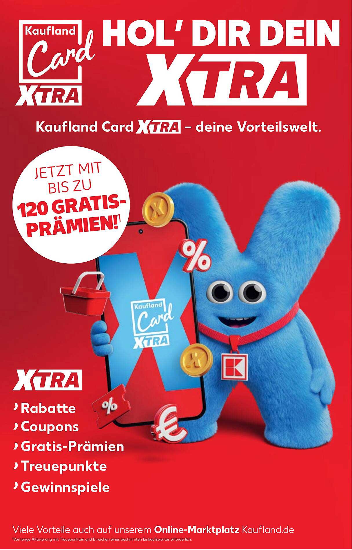 Kaufland Card XTRA – deine Vorteilswelt.