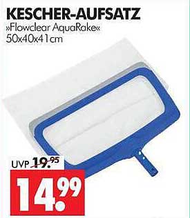 KESCHER-AUFSATZ »Flowclear AquaRake« 50x40x41cm
