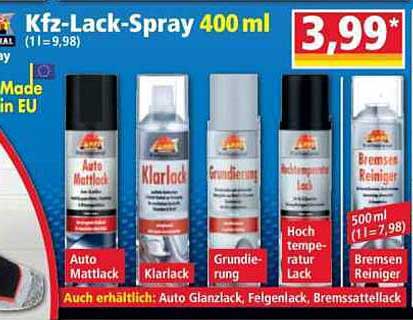 Kfz-Lack-Spray 400 ml