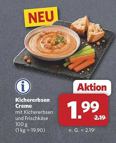 Kichererbsen Creme