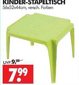 KINDER-STAPELTISCH