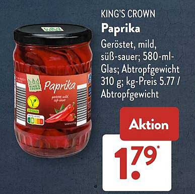 KING'S CROWN Paprika