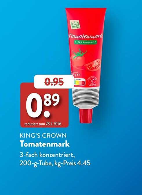 KING'S CROWN Tomatenmark