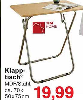 Klapp-tisch²