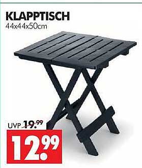 KLAPPTISCH 44x44x50cm