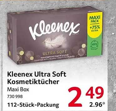 Kleenex Ultra Soft Kosmetiktücher
