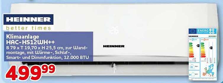 Klimaanlage HAC-HS12WH++