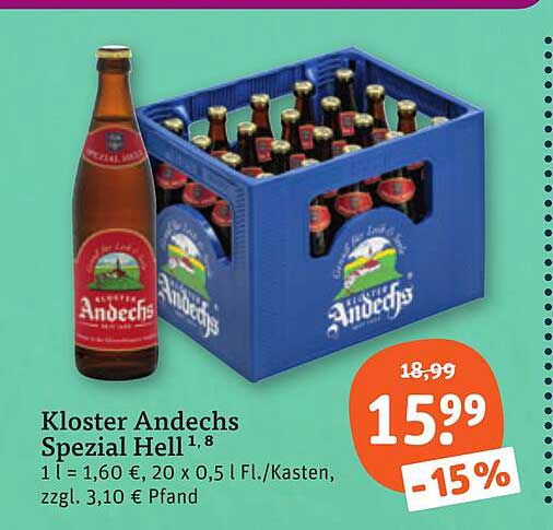 Kloster Andechs Spezial Hell 1,8