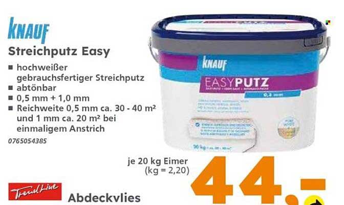 Knauf Streichputz Easy