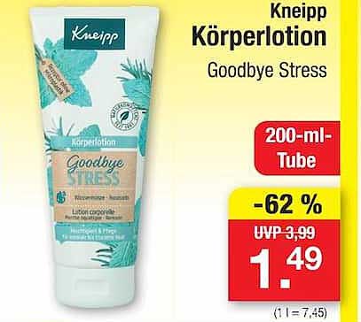 Kneipp Körperlotion Goodbye Stress