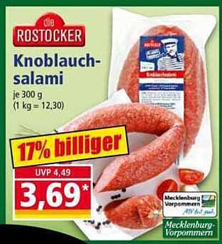 Knoblauch-salami