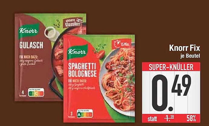 Knorr Fix je Beutel