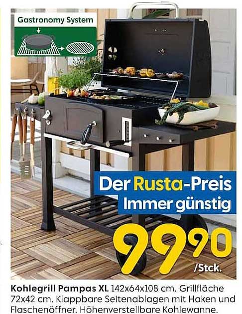 Kohlegrill Pampas XL