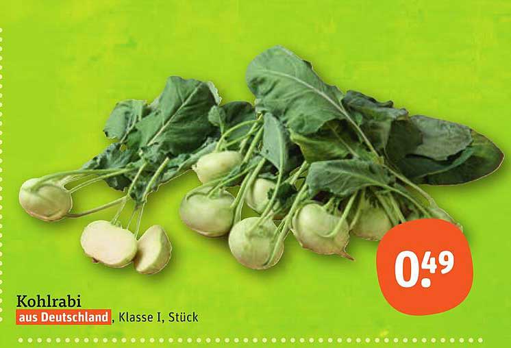 Kohlrabi aus Deutschland, Klasse I, Stück