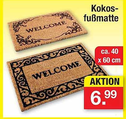 Kokos-fußmatte